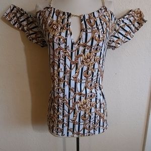 Top Fashion of Ny Cold Shoulder Top 2X